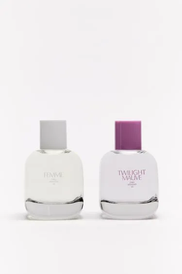 Комплект из двух флаконов туалетной воды ZARA FEMME EDT + ZARA TWILIGHT MAUVE EDT, 2 X 90 мл