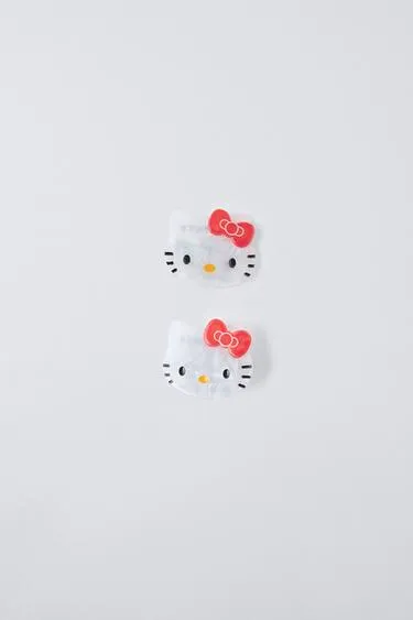 Набор двух заколок для волос HELLO KITTY ©