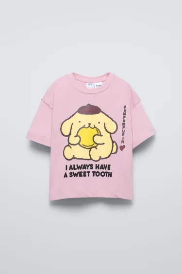 Лонгслив с принтом POMPOMPURIN © SANRIO