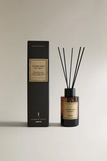 Тростниковые диффузоры 200 ML LEATHER AMBER REED DIFFUSERS