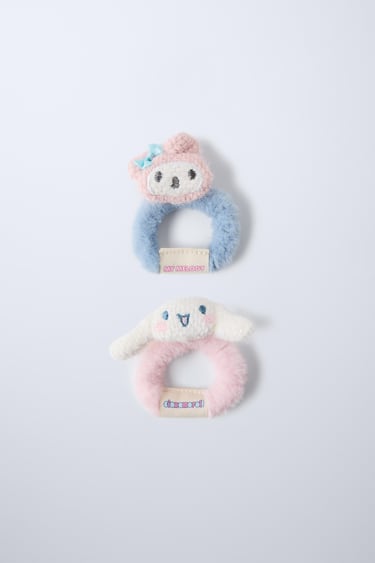 НАБОР ИЗ 2 РЕЗИНОК ДЛЯ ВОЛОС MY MELODY AND CINNAMOROLL © SANRIO