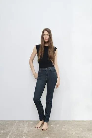 Джинсы SKINNY с высокой посадкой — ZW COLLECTION