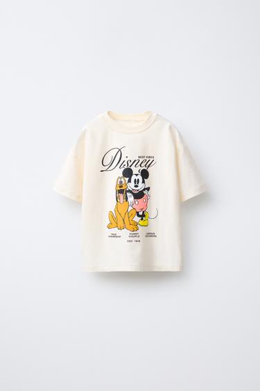 ФУТБОЛКА С ПРИНТОМ MICKEY MOUSE AND PLUTO © DISNEY