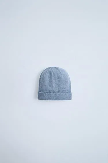 COTTON AND SILK BEANIE