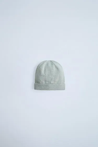 COTTON AND SILK BEANIE