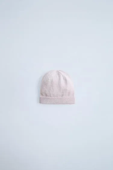 COTTON AND SILK BEANIE