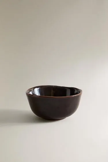 EARTHENWARE SNACK BOWL