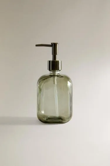 GREENISH SOAP DISPENSER