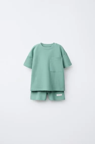 AGES 2 6 PLAIN EMBOSSED PYJAMAS