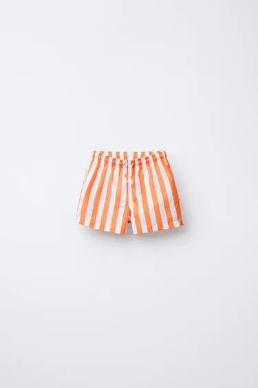 AGES 2 6   STRIPED SWIM SHORTS