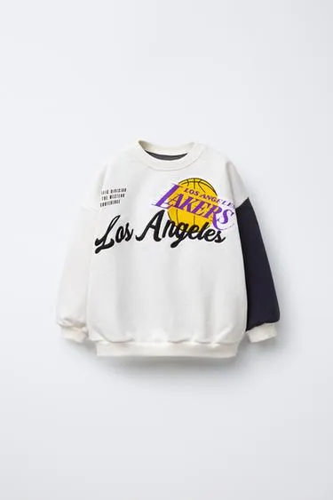 Толстовка с принтом LOS ANGELES LAKERS NBA ©