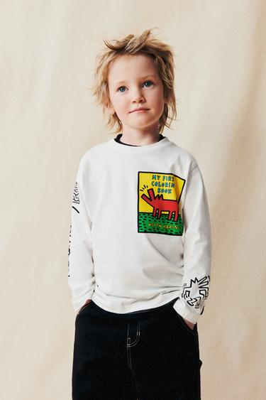 ФУТБОЛКА С ПРИНТОМ KEITH HARING ®