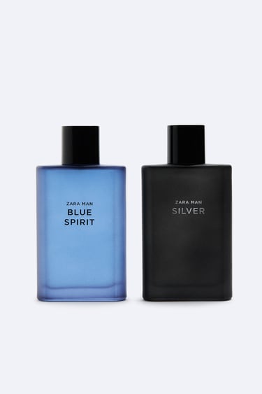 Набор парфюма ZARA MAN SILVER + ZARA MAN BLUE SPIRIT 2 X 90ML