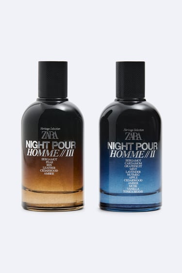 Набор парфюмированной воды - NIGHT POUR HOMME II + III 100 мл / 3,38 унции