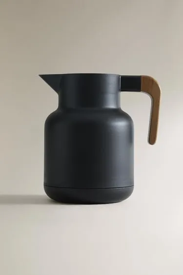 THERMOS WITH ACACIA HANDLE