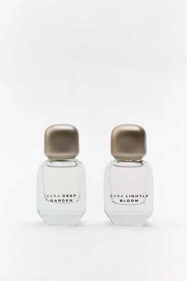 Набор парфюма ZARA LIGHTLY BLOOM EDP + DEEP GARDEN EDP, 2 X 30 мл