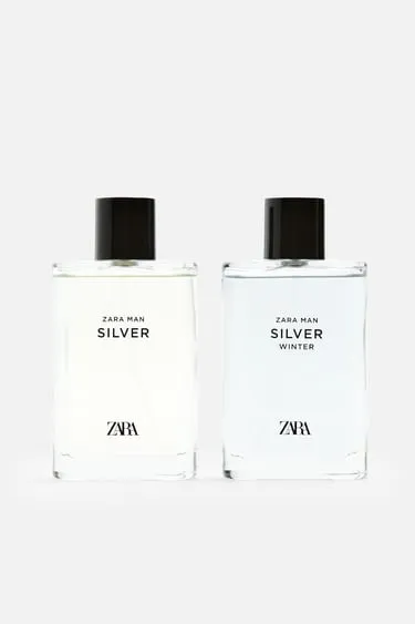 Набор: туалетная вода ZARA MAN SILVER EDT + ZARA SILVER WINTER EDT