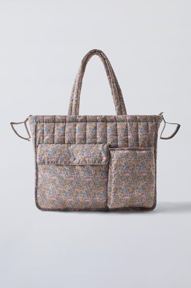 FLORAL PRINT MATERNITY BAG PACK