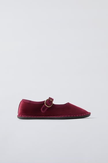 VELVET BALLERINAS