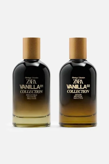 VANILLA COLLECTION DISCOVERY SET  VANILLA 01 VANILLA 02 100 ML   3 38%C2%A0OZ