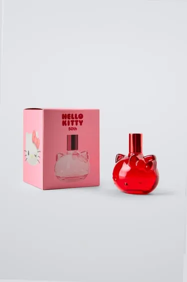 ZARA HELLO KITTY 50TH ANNIVERSARY   SANRIO EAU DE TOILETTE 50 ML