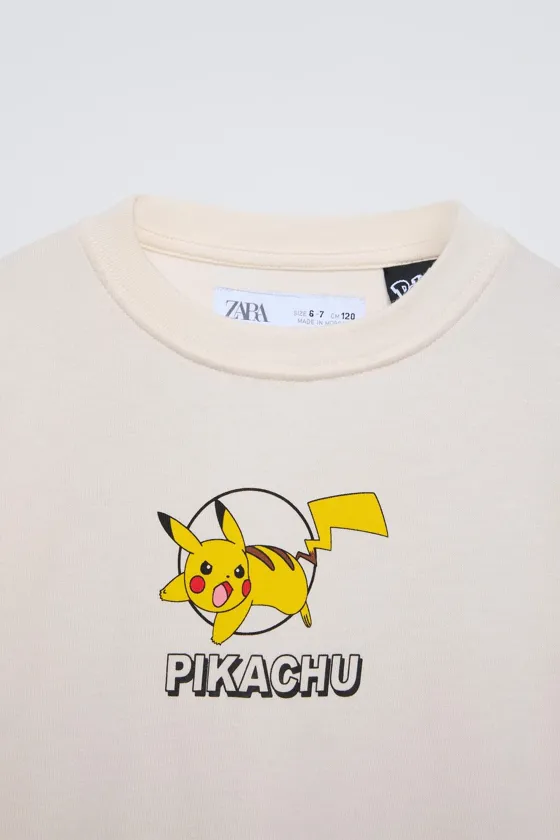 ФУТБОЛКА С ПРИНТОМ PIKACHU POKÉMON™