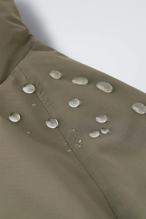 ПУХОВИК WATER-REPELLENT С КАПЮШОНОМ