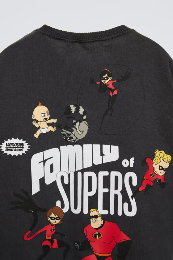 ЛОНГСЛИВ С ПРИНТОМ FAMILY THE INCREDIBLE ©DISNEY PIXAR