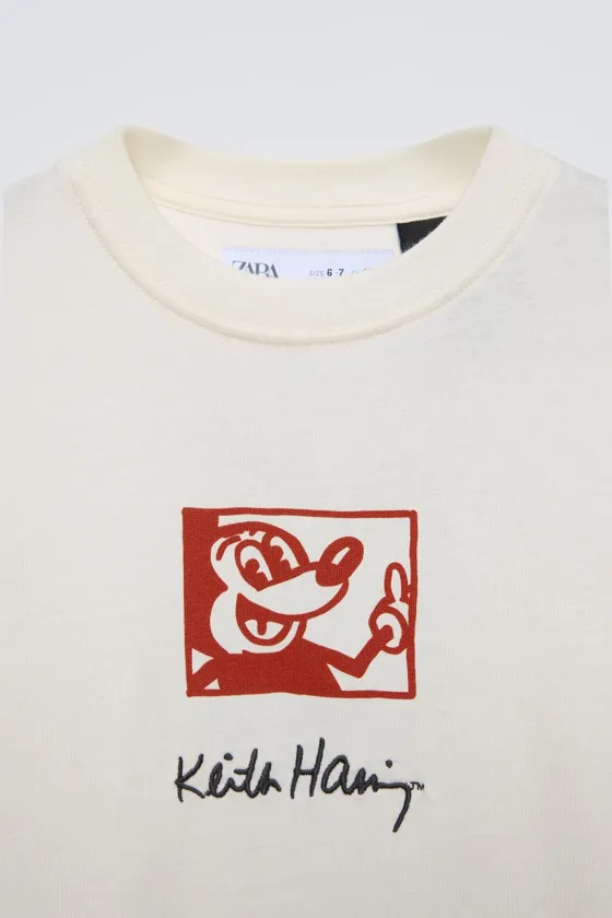 ФУТБОЛКА MICKEY MOUSE © DISNEY Y KEITH HARING ™