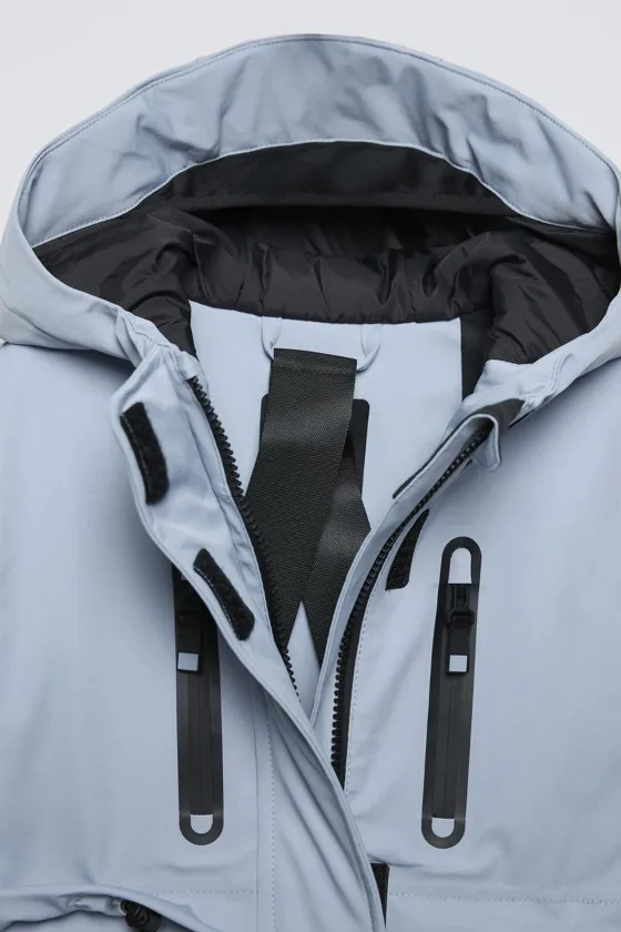 СТЕГАНАЯ КУРТКА WATER REPELLENT AND WINDPROOF RECCO® SYSTEM — SKI COLLECTION