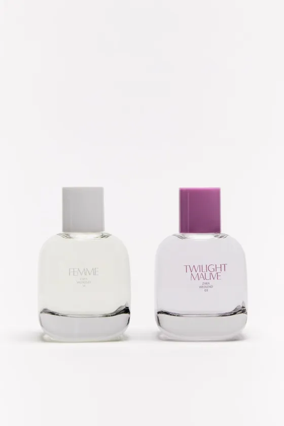 Комплект из двух флаконов туалетной воды ZARA FEMME EDT + ZARA TWILIGHT MAUVE EDT, 2 X 90 МЛ