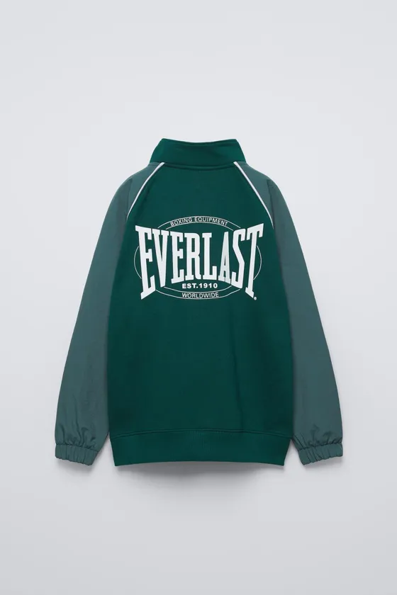 КОМБИНИРОВАННАЯ ТОЛСТОВКА С НАШИВКОЙ EVERLAST © WORLDWIDE INC.