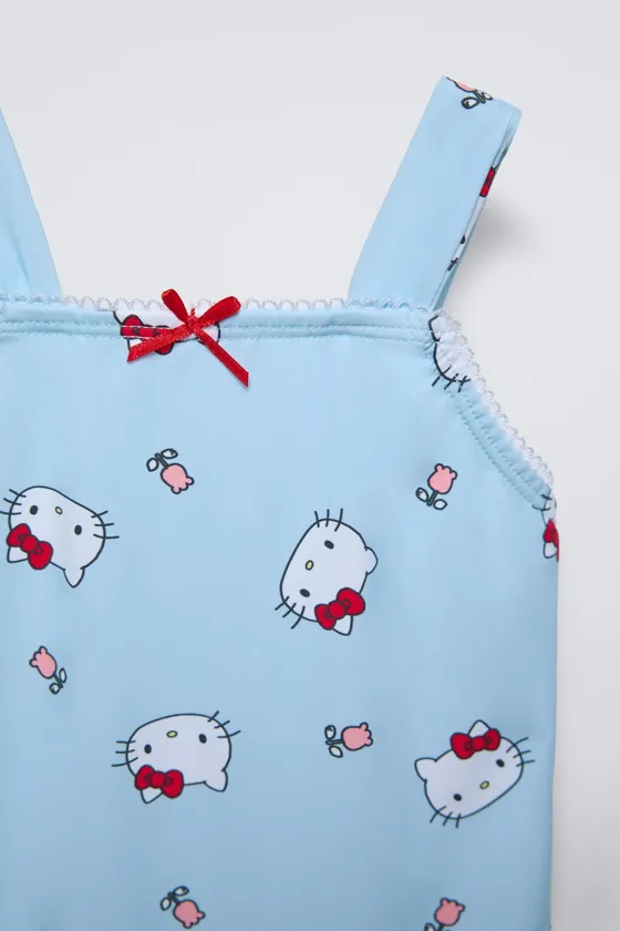 возраст от 2 до 6 лет купальник hello kitty sanrio