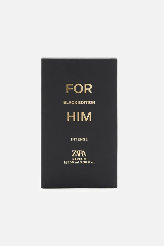 Парфюмированная вода For Him Black Edition Intense Parfum 100 Ml