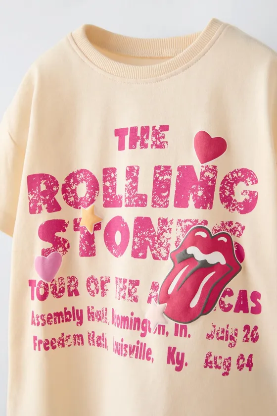 ФУТБОЛКА С ПРИНТОМ ROLLING STONES ©