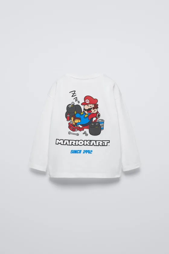 футболка mario kart для nintendo