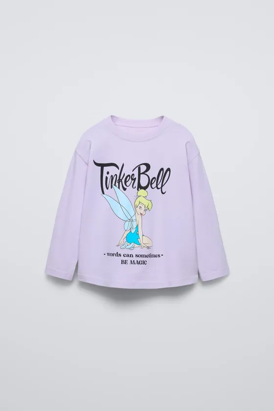 ЛОНГСЛИВ С ПРИНТОМ TINKER BELL © DISNEY