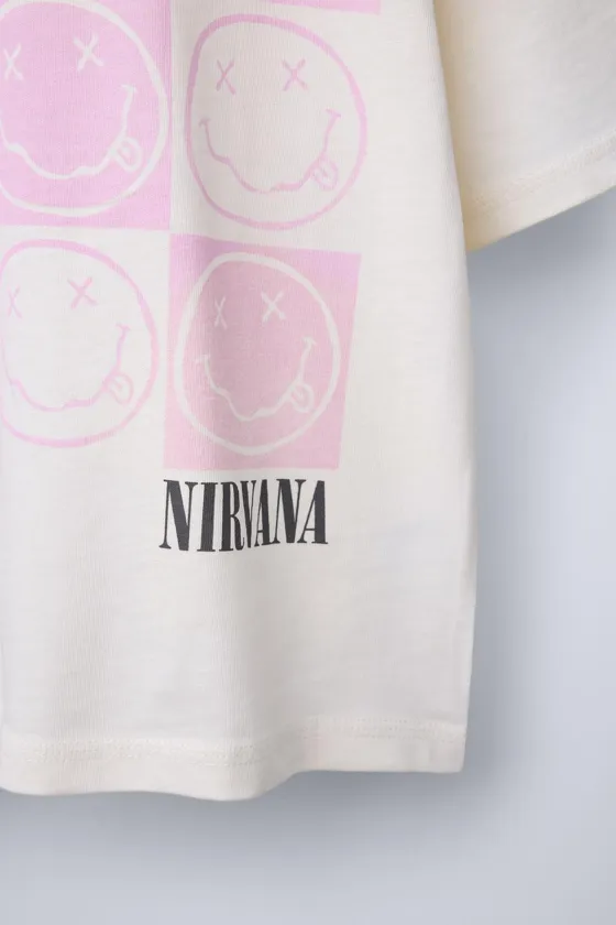 ФУТБОЛКА С ПРИНТОМ NIRVANA®