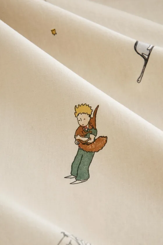 детский пододеяльник le petit prince