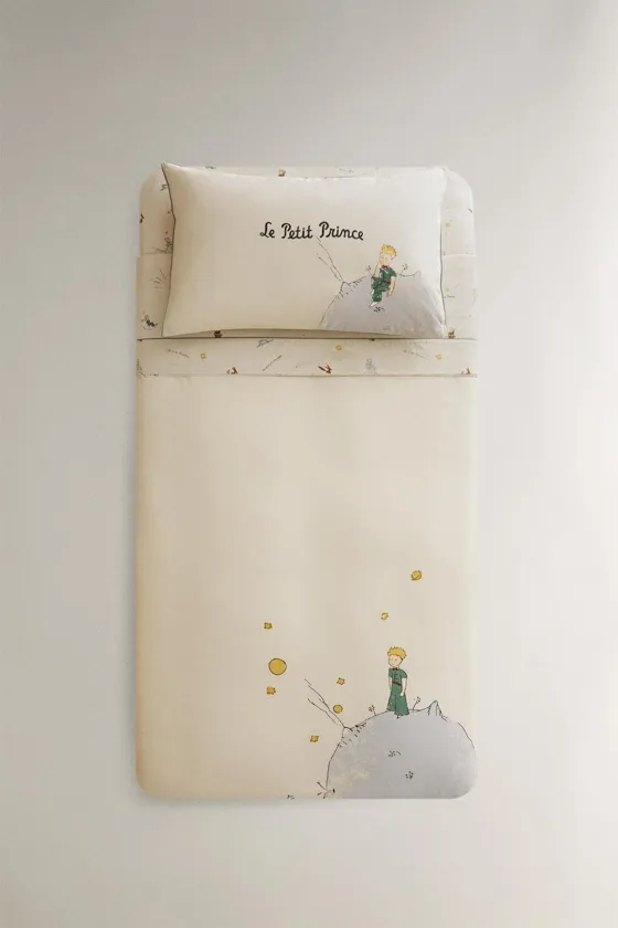 детский пододеяльник le petit prince