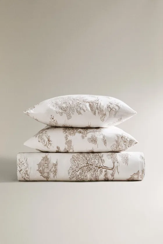 пододеяльник toile de jouy forest