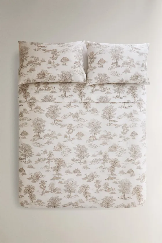 пододеяльник toile de jouy forest