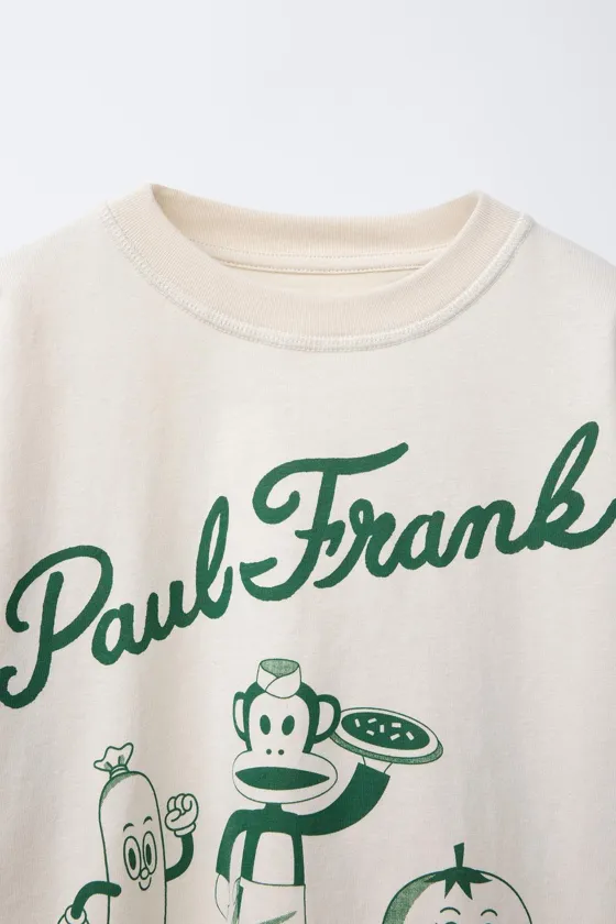 ФУТБОЛКА С ПРИНТОМ PAUL FRANK ®