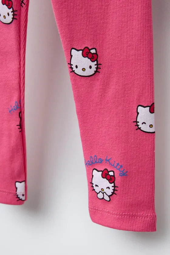 ТОЛСТОВКА И ЛЕГИНСЫ В РУБЧИК HELLO KITTY © SANRIO