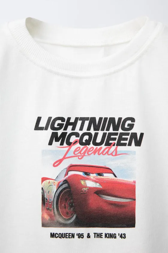 ФУТБОЛКА С ПРИНТОМ CARS LIGHTNING MCQUEEN © DISNEY