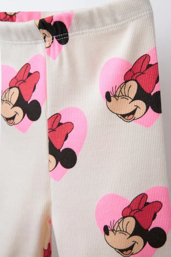 ФУТБОЛКА MINNIE MOUSE © DISNEY И ЛЕГИНСЫ-ВЕЛОСИПЕДКИ