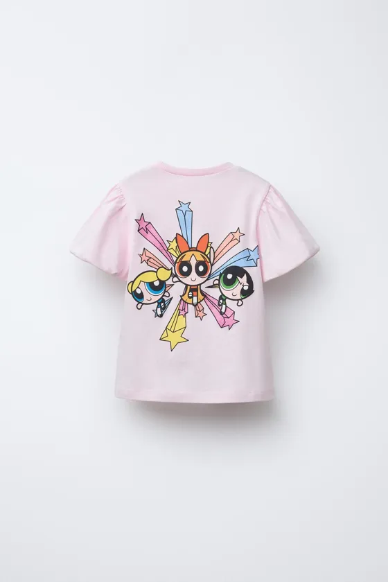 ФУТБОЛКА С ПРИНТОМ POWERPUFF GIRL™ И СТРАЗАМИ