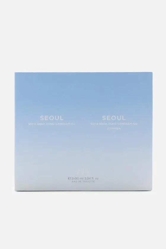 SEOUL + SEOUL SUMMER EDT, 2 X 90 МЛ (3,04 FL. OZ)