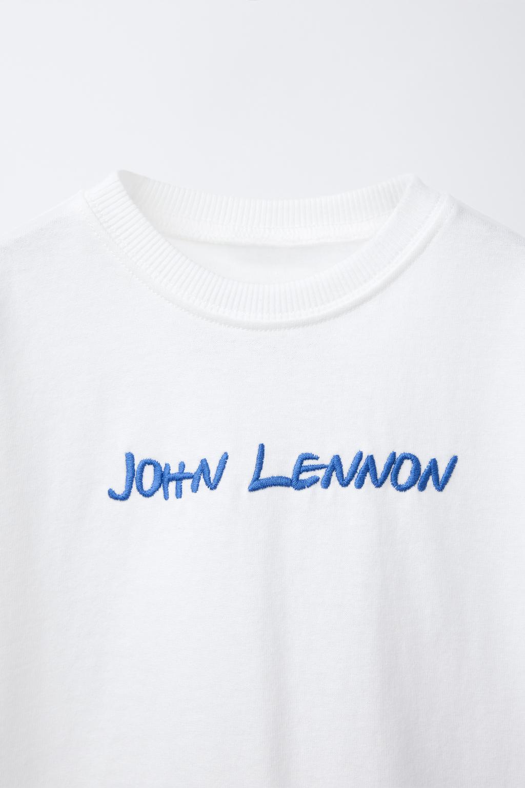 ФУТБОЛКА С ВЫШИВКОЙ JOHN LENNON®