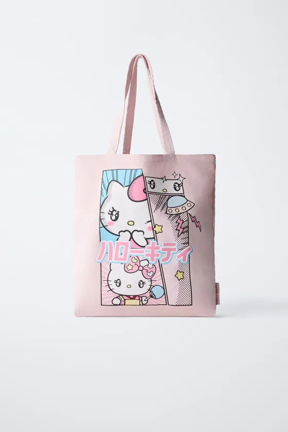 СУМКА-ШОПЕР С ПРИНТОМ HELLO KITTY © SANRIO